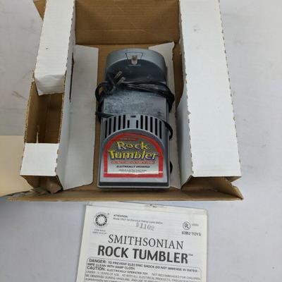 Smithsonian Rock Tumbler, Tested, Works