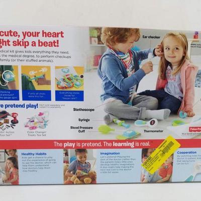 Fisher-Price Medical Kit Toy Set for Ages 3-6 - New