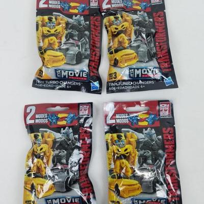 Transformers Tiny Turbo Series 3, qty 4 - New