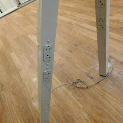 Set of 5 Floor-to-Ceiling Electrical Cabling Posts with Outlets (See Below)