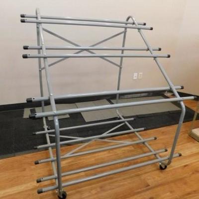 Commercial Metal Frame Mobile Display 54"x50"x57"