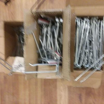 Box Lot of Metal Wire Display Hooks