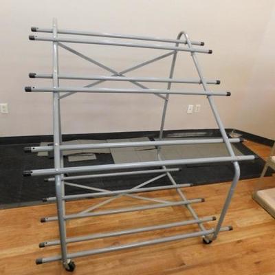 Commercial Metal Frame Mobile Display 54"x50"x57"