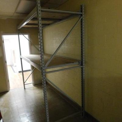 Unit #5:  Single Section Commercial Pallet Racking Double Shelf 8'x8'