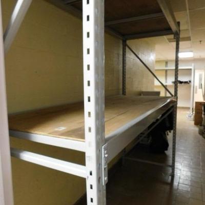 Unit #5:  Single Section Commercial Pallet Racking Double Shelf 8'x8'