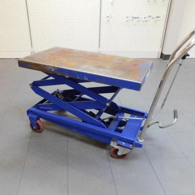 Pallet Lift with Foot Pump 4' Scissor