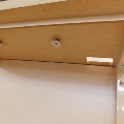  Sided Unit #3 Metal Frame Double Display with Laminate Light Box 33"x27"x79"