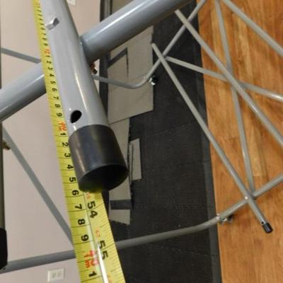 Commercial Metal Frame Mobile Display 54"x50"x57"