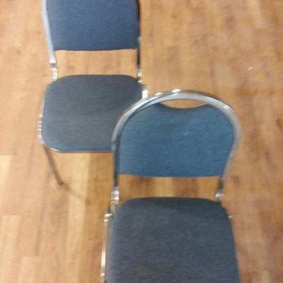 Set of Two Commercial Upholstered Chairs