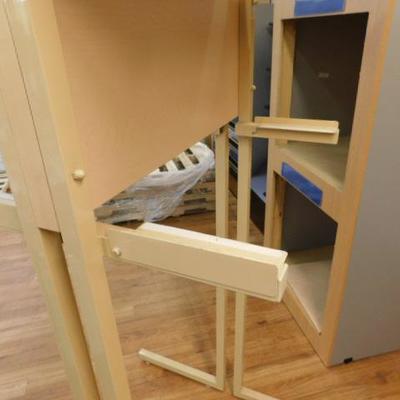 Unit #2 Metal Frame Double Sided  Display with Laminate Light Box 33"x27"x79"