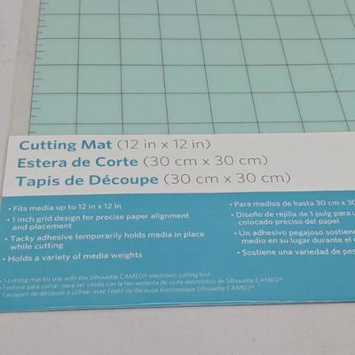2 Silhouette Cutting Mats, 12x12in - New