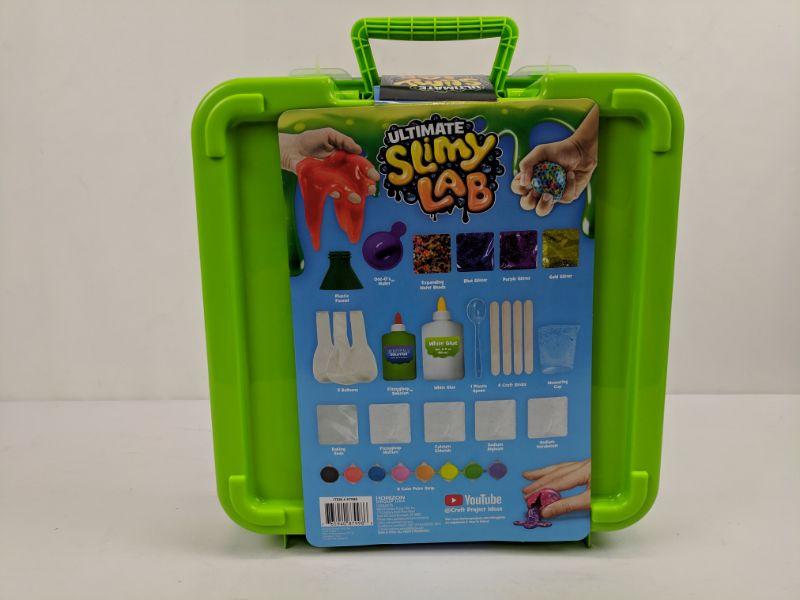 Ultimate Slimy Lab, SquooshO's, Fizy Gloop, Make 20 Slimy Creations