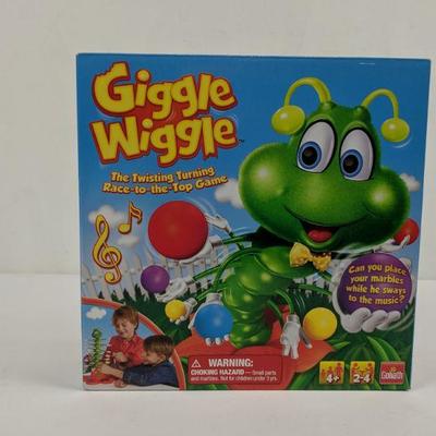 Giggle Wiggle Game, Ages 4+, 2-4 Players - New