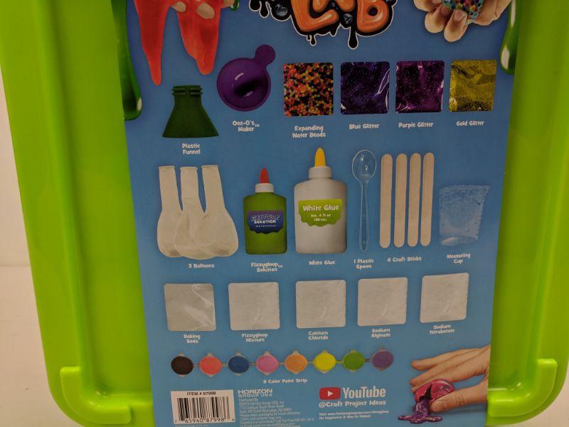 Ultimate Slimy Lab, SquooshO's, Fizy Gloop, Make 20 Slimy Creations