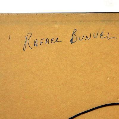 Rafael Bunuel Limited Edition Etching c. 1998 - Signed - A-023