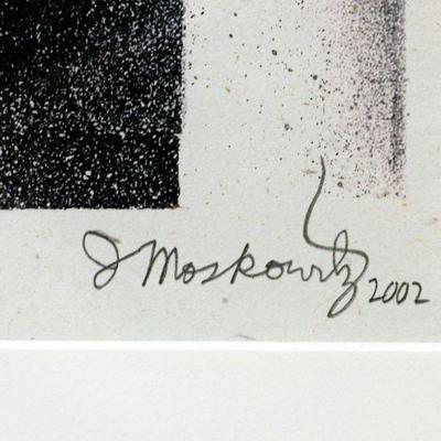 Joel Moskowitz Signed LE Lithograph #14/180 c.2002 Judaica - A-014