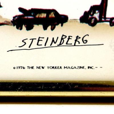 c. 1976 STEINBERG New York City Original Poster 14