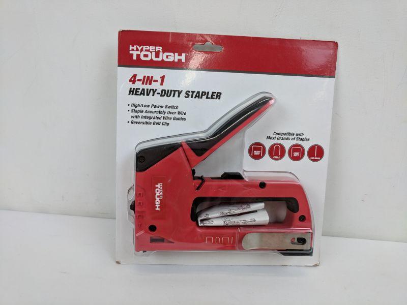 4in1 Heavy Duty Stapler, Hyper Tough New