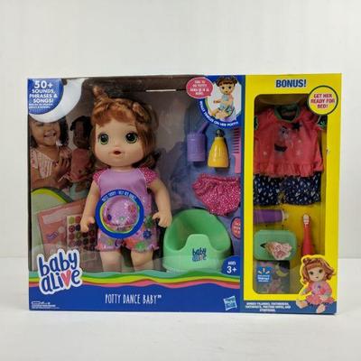 Baby alive potty dance on sale red hair