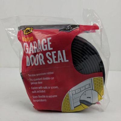 Bottom Garage Door Seal, 16' L - New