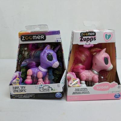 2 Zoomer Zupps, Unicorn 