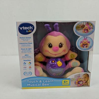 Vtech Baby, Touch & Learn Musical Bee, 6+ Months - New