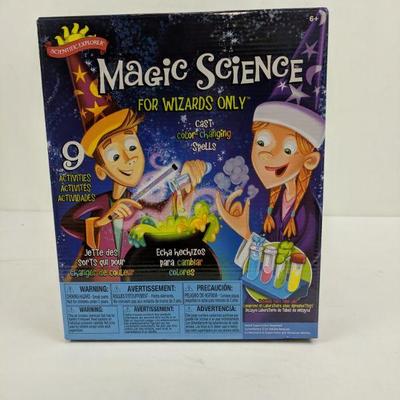 Magic Science for Wizards Only, Cast Color-Changing Spells - New