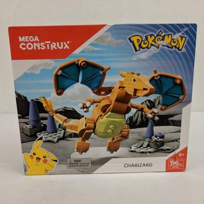 Pokemon Charizard, Mega Construx , 198 pcs, 8+ - New