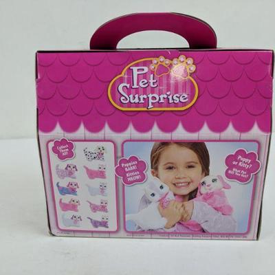 Pet Surprise, 1 Puppy or 1 Kitty Inside - New