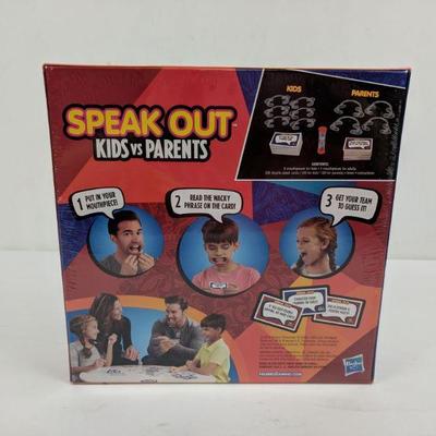 Game, Speak Out, Kids vs. Parents - New