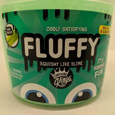 1.79 lb Fluffy, Mint Color, Squishy Like Slime, Oddly Satisfying - New