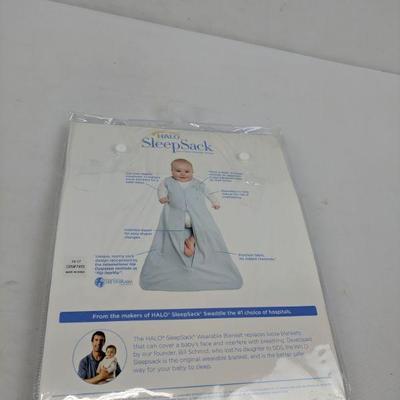 10 Gerber Cloth Diapers & Halo Sleep Sack (M 6-12 Months) - New