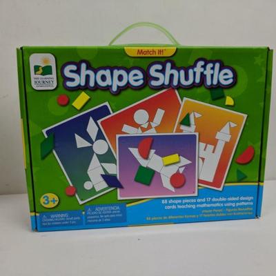 2 Toddler Games, Seek-a-Boo! & Shape Shuffle - New