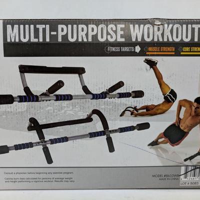 Multi-Purpose Workout Bar - New