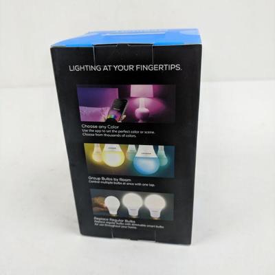 Merkury Innovations A21 Smart Light Bulb, 75W Color LED, 1-Pack - New