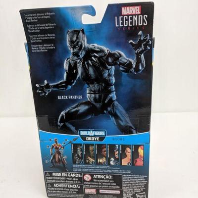 Black Panther Action Figure, Legends Series, Marvel - New