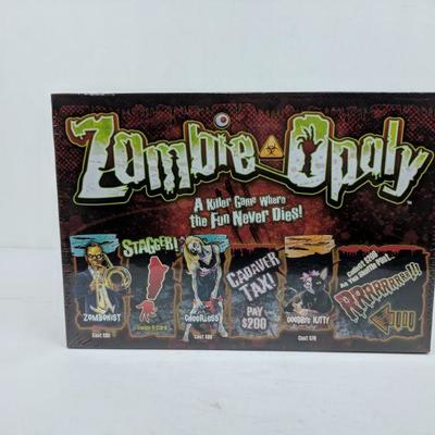 Game, Zombie Opoly - New