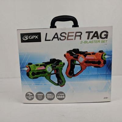 Laser Tag 2-Blaster Set, GPX, Open Box/Checked - New