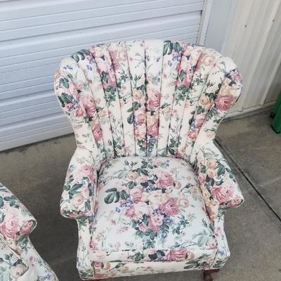 Floral Chairs 