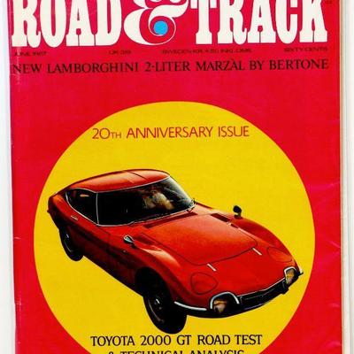 ROAD & TRACK Vintage MAGAZINE - June 1967