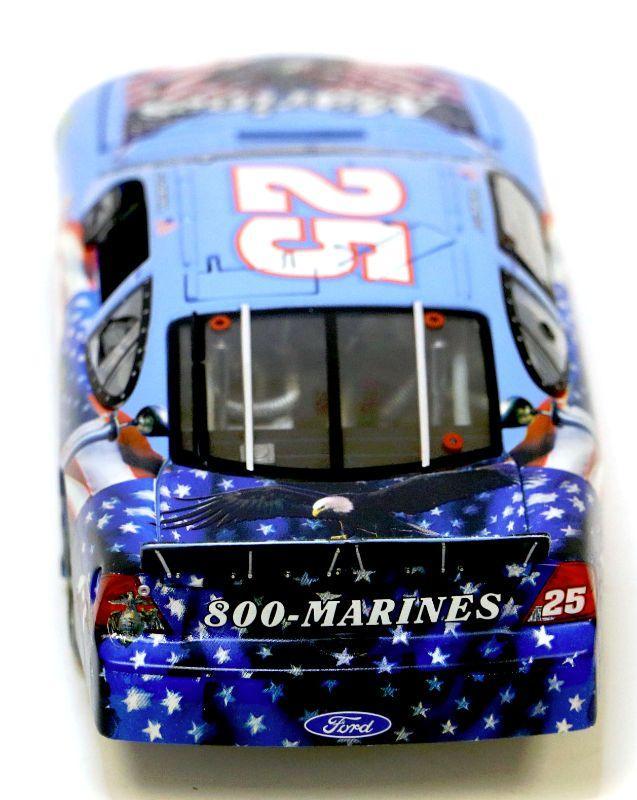 MARINES Patriotic 2003 BOBBY HAMILTON Jr. SIGNED #25 Limited