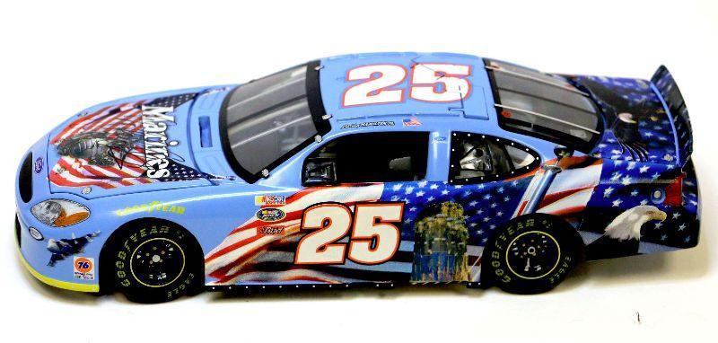 MARINES Patriotic 2003 BOBBY HAMILTON Jr. SIGNED #25 Limited