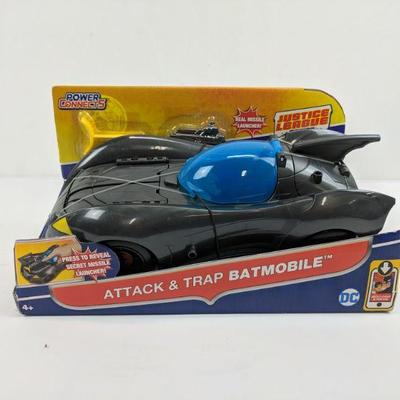 Attack & Trap Batmobile, DC, Power Connects - New