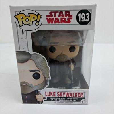 Pop! Star Wars, Luke Skywalker, 193, Funko Pop! - New