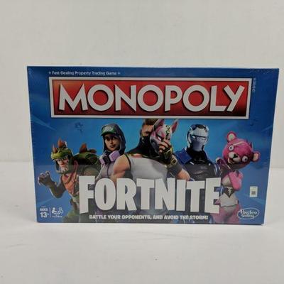 Monopoly Fortnite, Ages 13+, 2-7 Players - New