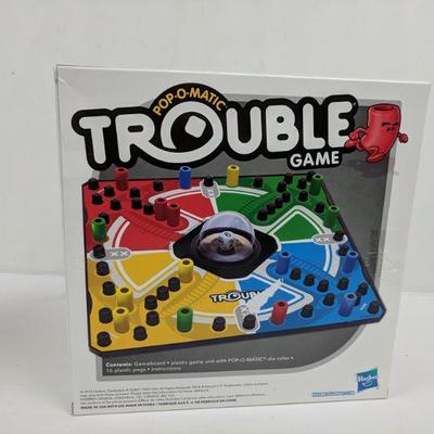 2 Kid Games, Hi Ho Cherry-O & Trouble - New