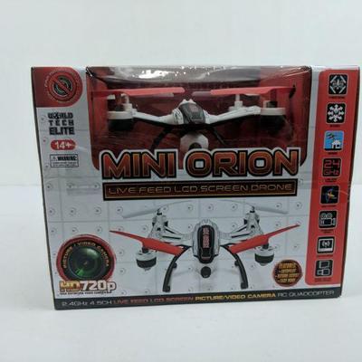 Mini Orion Live Feed LCD Screen Drone - New