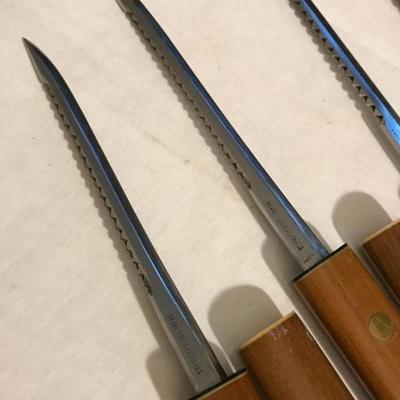 Set of 4 Vintage Floating Fish Knives (JAPAN) - Not Used