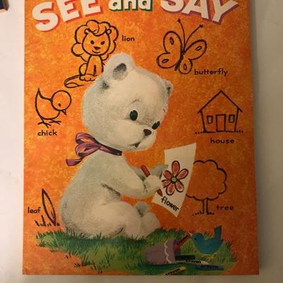 1960's Whitman UNUSED Coloring Books (Qty 5)