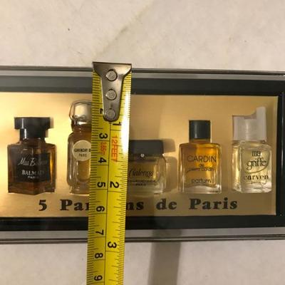 Vintage Box Set of 5 Parfums De Paris (Miniature) UN-USED